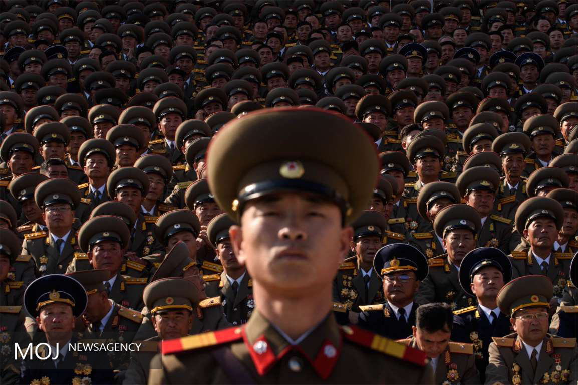مانور و رژه نظامیان کره شمالی