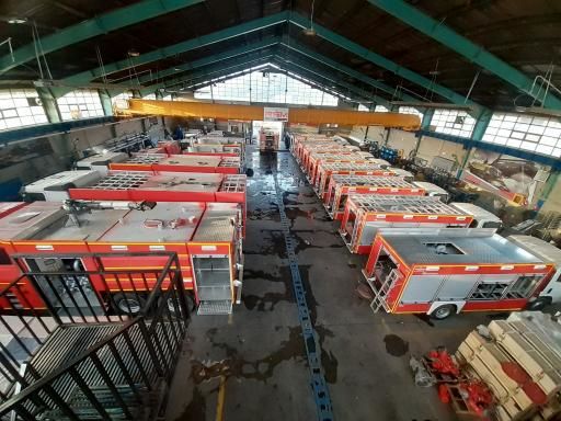 ۱۵۰ دستگاه خودروی آتش‌نشانی در بندر خرمشهر تولید میشود