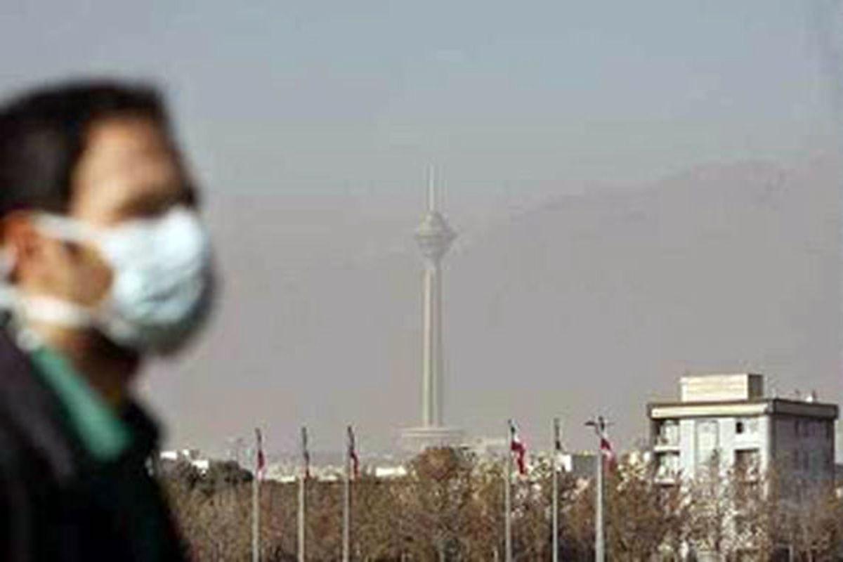 شاخص کیفیت هوای تهران در روز 10 بهمن 114 و ناسالم برای گروه های حساس