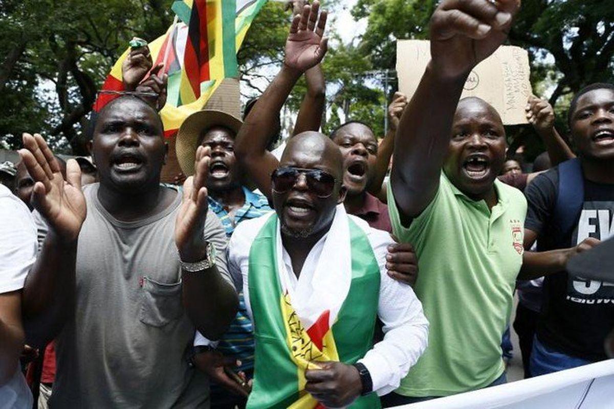 تشدید سرکوب دولت زیمبابوه علیه معترضان