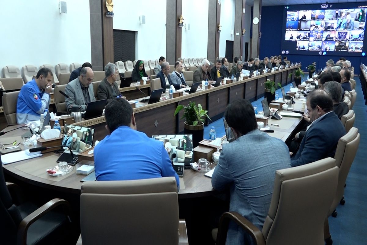 جلسه  با حضورمعاون هماهنگی پیشگیری و کاهش خطرپذیری سازمان مدیریت بحران کشور
