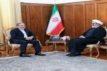 رئیس سازمان قضایی نیروهای مسلح با عراقچی دیدار کرد