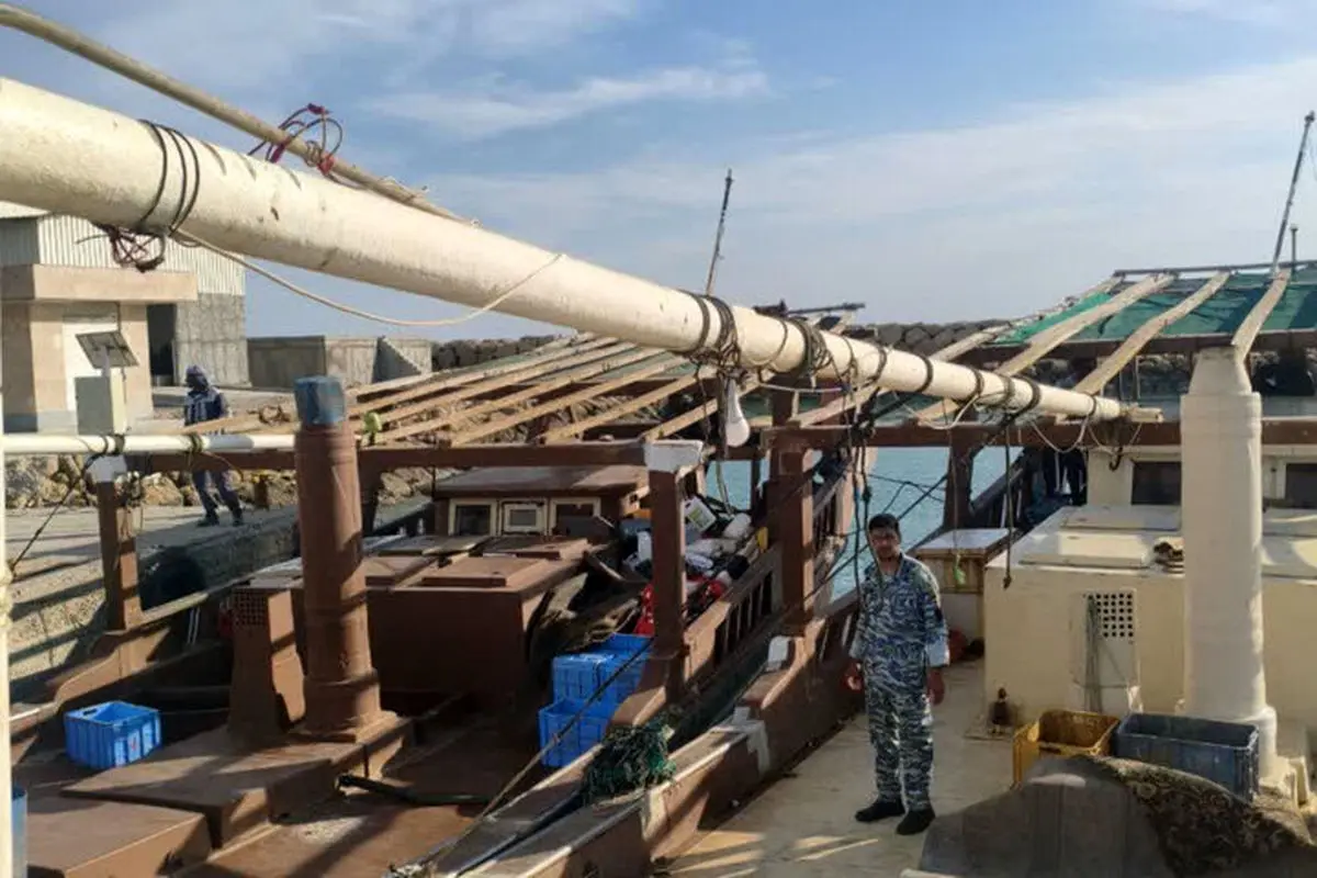 یگان حفاظت منابع آبزیان شیلات هرمزگان