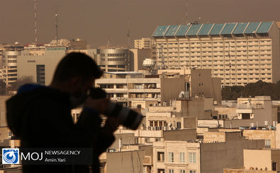 ۱۵ ایستگاه سنجش کیفیت هوای تهران در وضعیت قرمز قرار گرفت