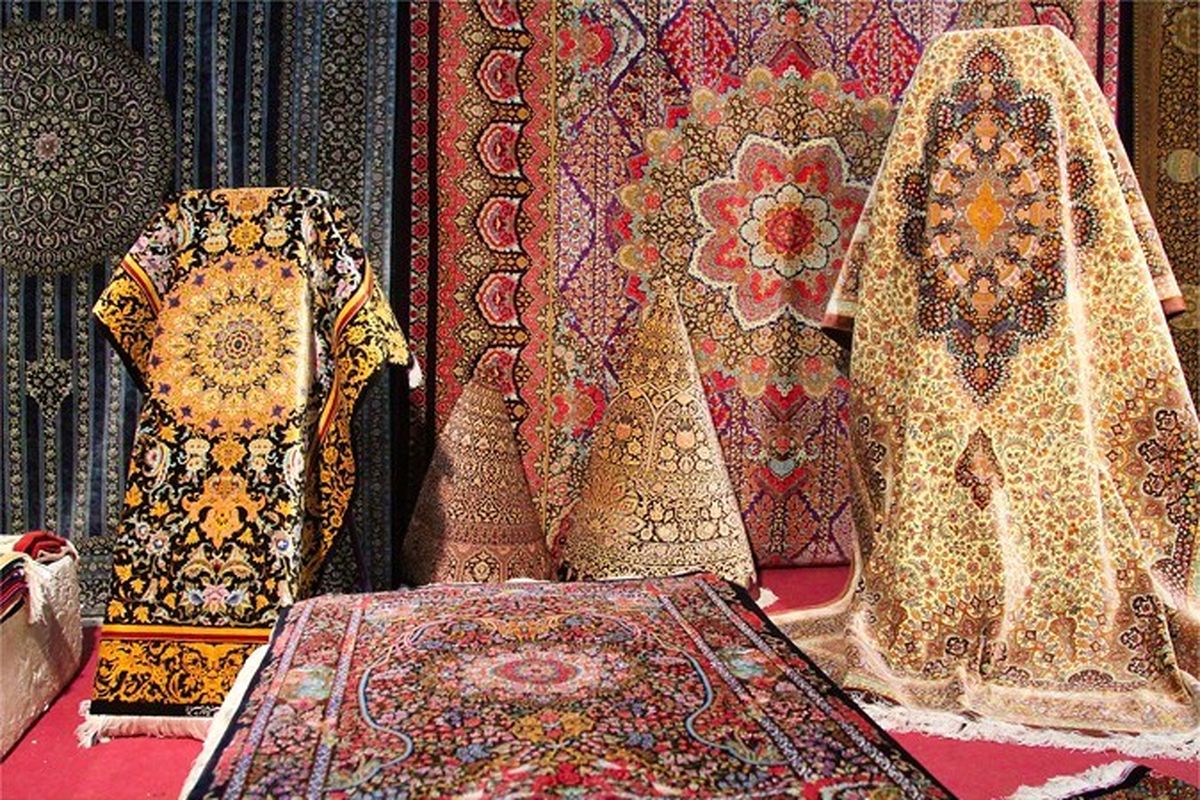 نمایش فرش دستباف مازندران در نمایشگاه بین المللی فرش ایران