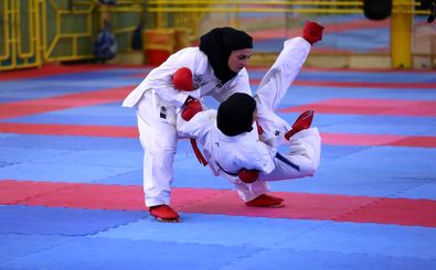 درخشش بانوان کاراته کا کرمانشاهی در مسابقات قهرمانی کشور