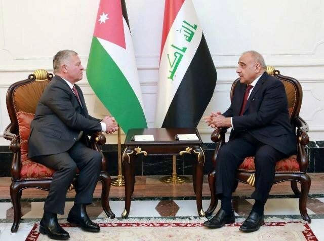 دیدار عبدالله دوم با نخست وزیر عراق