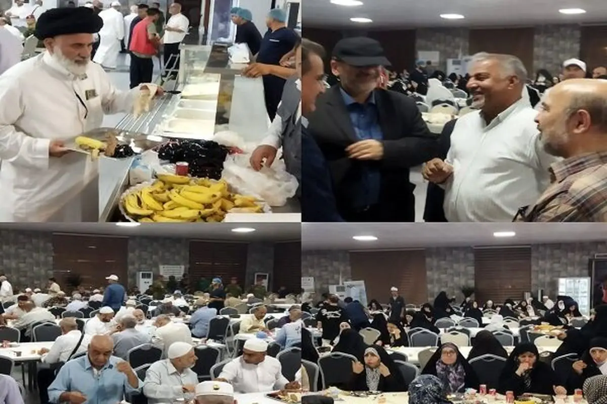 پذیرایی بینراهی حجاج ایرانی در کشور عراق