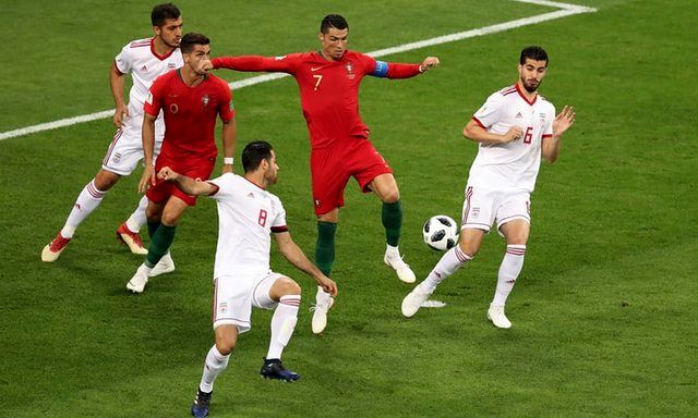گزارش لحظه به لحظه بازی ایران و پرتغال/ ایران 1  پرتغال 1