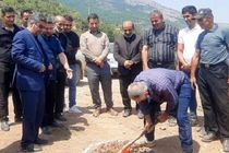 آغاز عملیات اجرایی نصب سایت ایرانسل در روستای «سماء» کجور