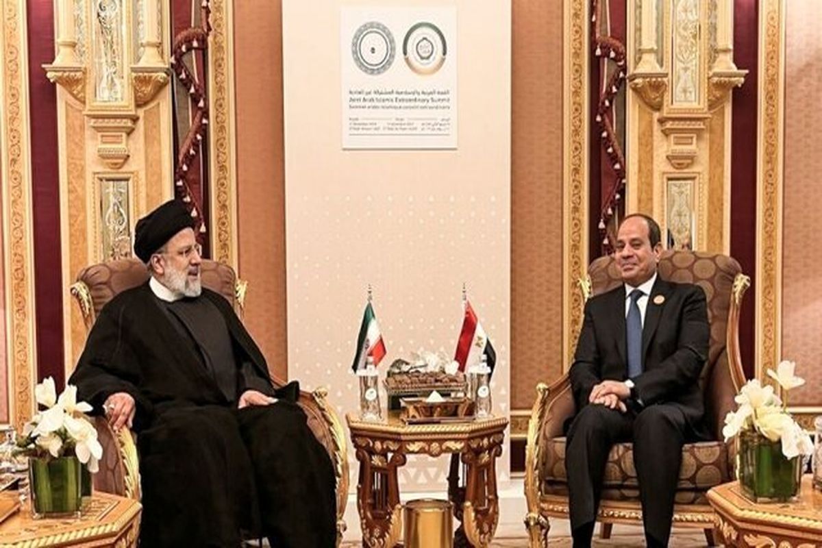 دیدار ابراهیم رئیسی و عبدالفتاح السیسی در عربستان پیام‌های مهمی داشت