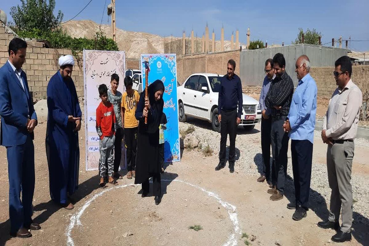  کلنگ‌زنی کتابخانه زید بن حمزه(ع) در روستای زرانگوش