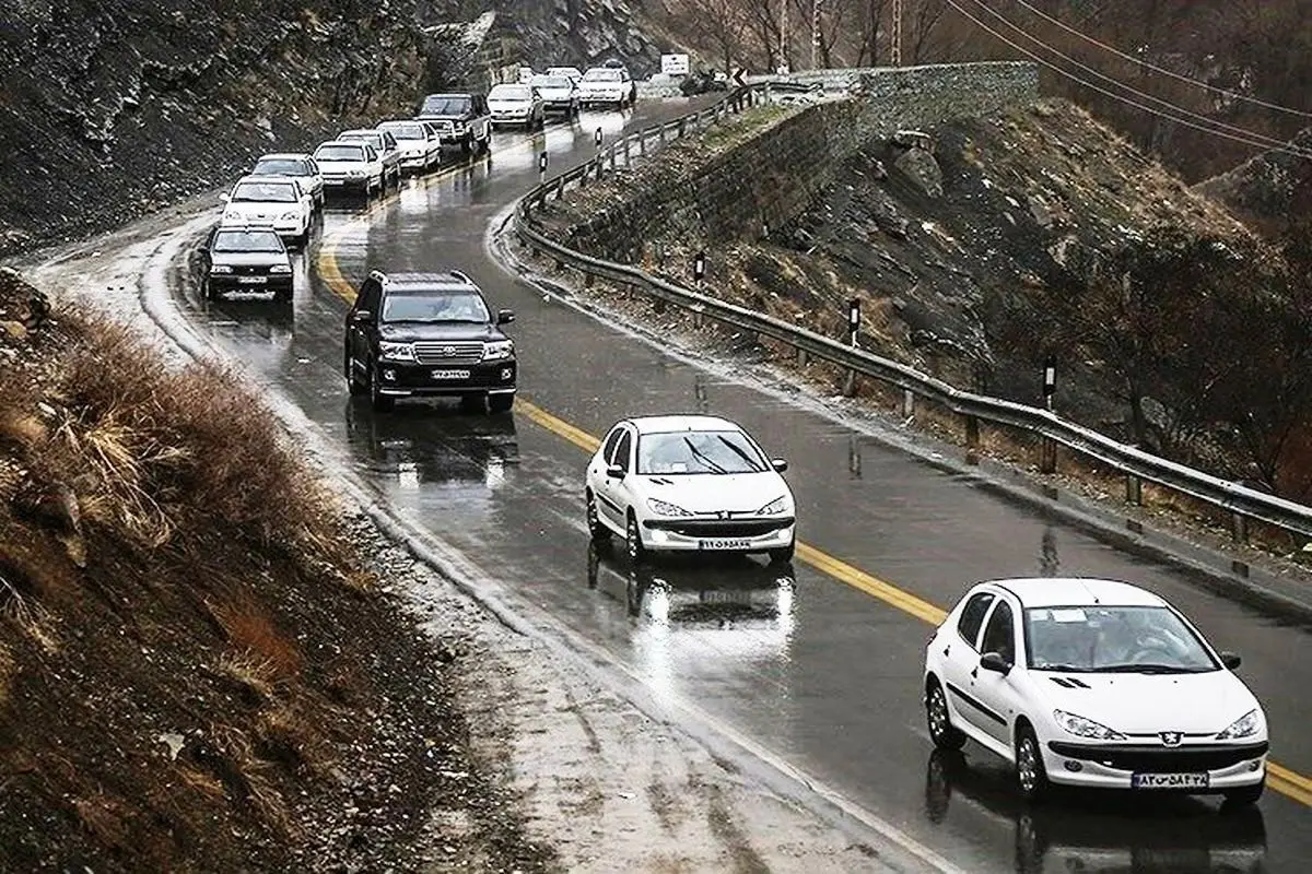 جاده چالوس از ساعت 14 امروز احتمالا یک طرفه می‌شود