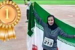 نشان طلای دونده کیش در مسابقات دوومیدانی غرب آسیا