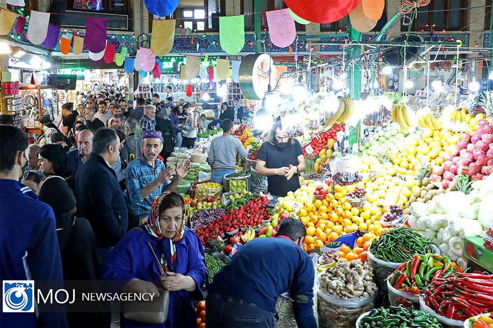 بازار تجریش در آخرین روز سال 1401
