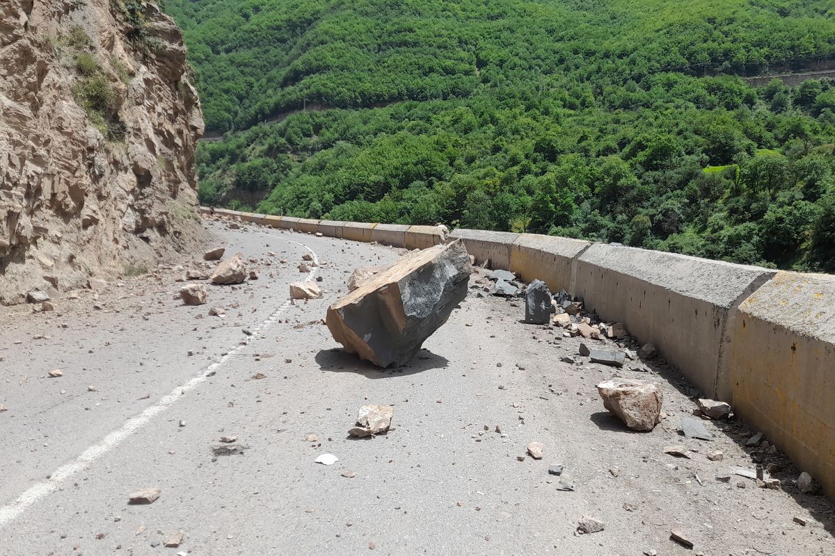 جاده چالوس بازگشایی شد