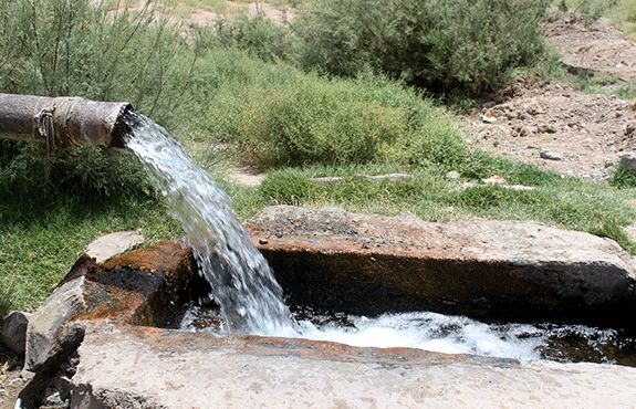 چاه آب جدید در روستاهایی از شهرستان مروست وارد مدار شد
