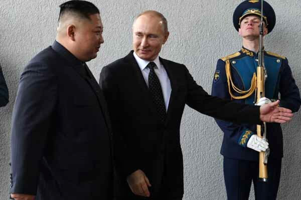 پوتین و رهبر کره شمالی دیدار کردند