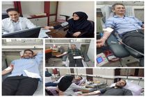 مشارکت کارکنان مخابرات اصفهان در پویش اهدای خون
