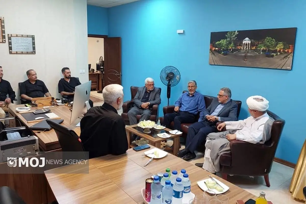 بازدید سرپرست معاونت فرهنگی و اجتماعی سازمان منطقه آزاد کیش از ستاد اربعین جزیره کیش