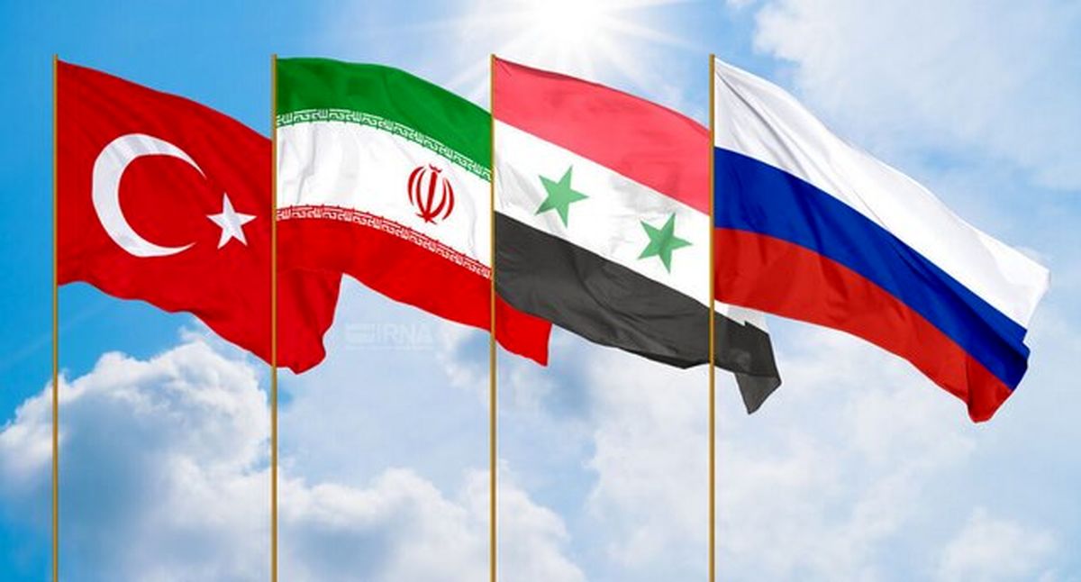 نشست ایران، روسیه، ترکیه و سوریه روز چهارشنبه برگزار می‌شود