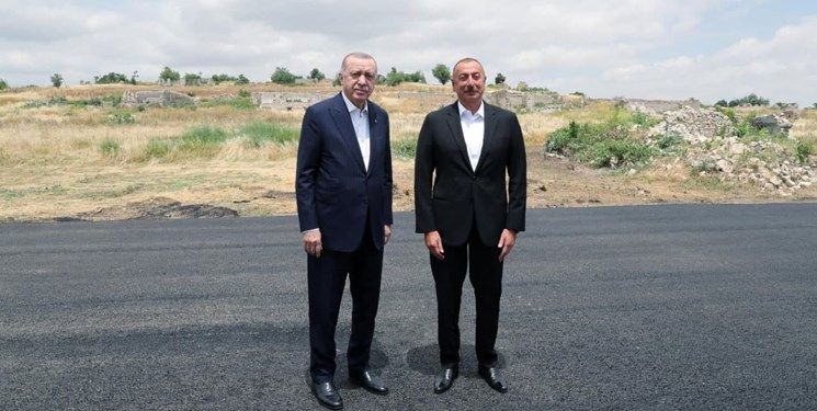 ارمنستان حضور اردوغان و علی‌اف در قره‌باغ را محکوم کرد