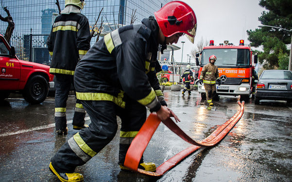 پوشش 17 مورد حریق و حادثه توسط تیم های امداد و نجات آتش نشانی رشت