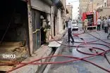 آتش‌سوزی گسترده در کارگاه تولید مبل در مرتضی‌گرد بدون تلفات مهار شد+ فیلم و عکس