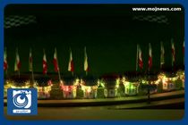 جانمایی ۹۰ حجله یادبود شهدای کرمان در تهران + فیلم