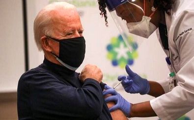 «جو بایدن» نخستین مرحله از واکسن کرونا را تزریق کرد