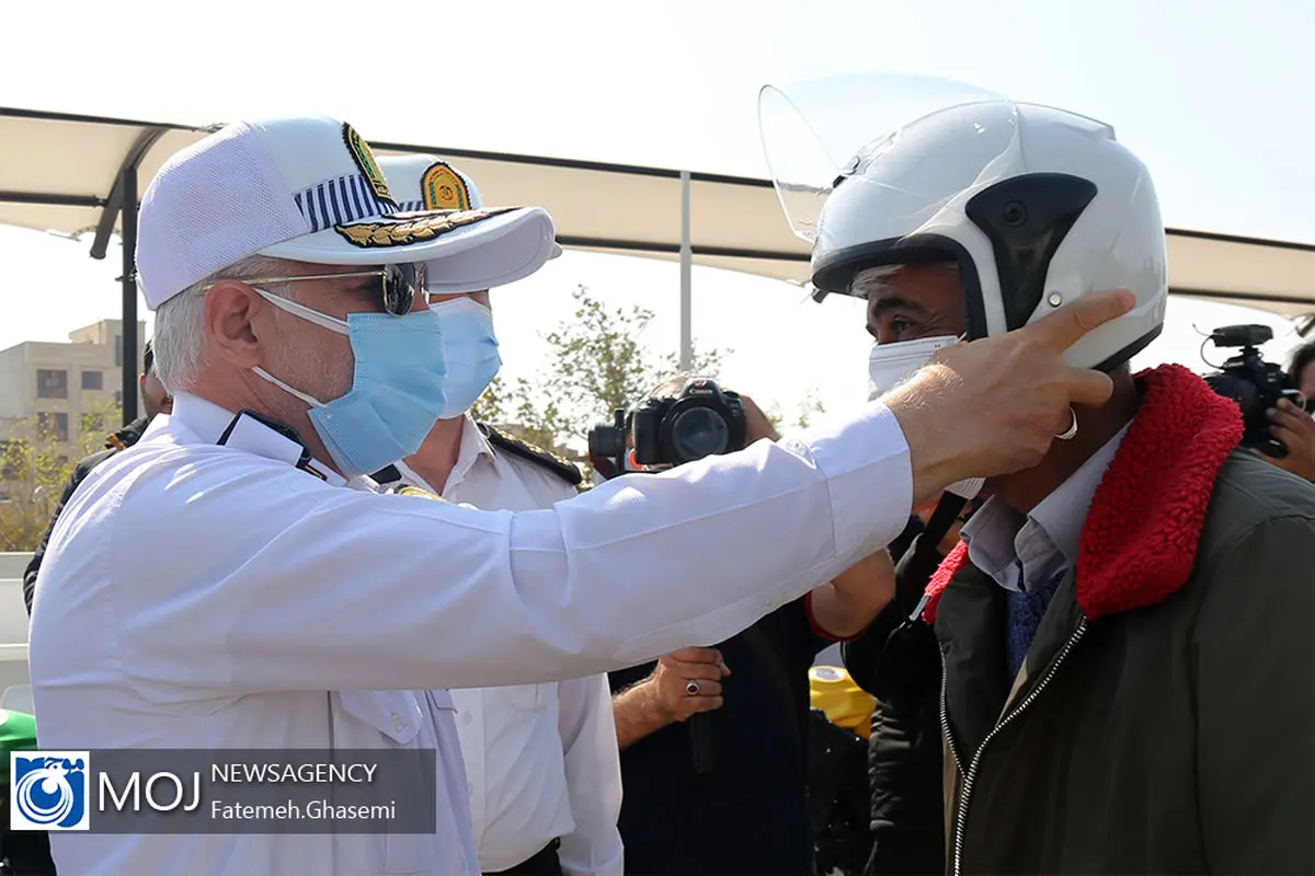 زمایش موتور سواران قانونمند