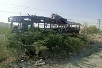یک سرویس مدرسه در بلوچستان پاکستان مورد حمله انتحاری قرار گرفت