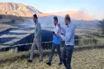 ممنوعیت کشاورزان از آتش زدن بقایای محصولات کشاورزی