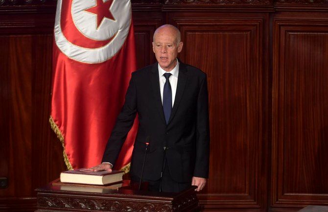 رئیس جمهور جدید تونس سوگند ریاست جمهوری را انجام داد