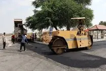 عملیات گسترده آسفالت‌ معابر شهری در شادگان آغاز شد