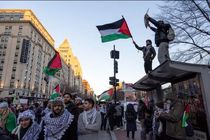 واشنگتن دی سی محل راهپیمایی ده‌ها هزار نفر در حمایت از مردم غزه بود