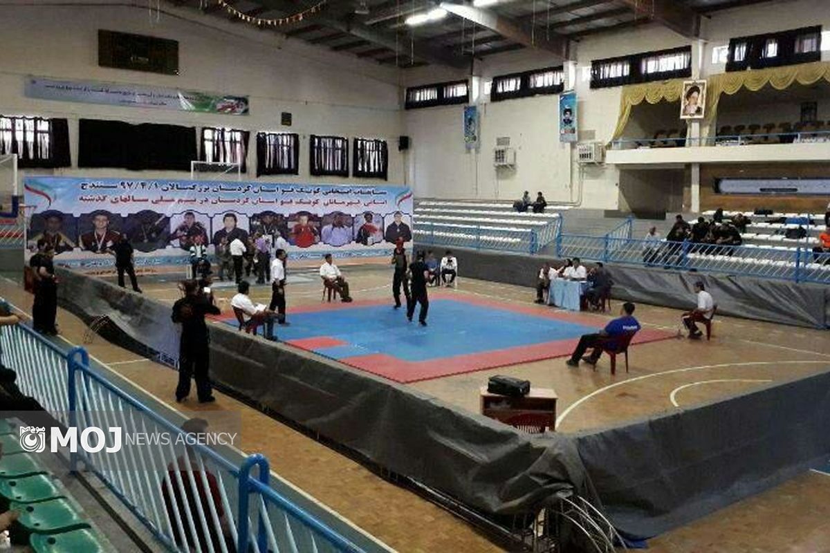 مسابقات قهرمانی کونگ فو بزرگسالان استان کردستان در سنندج برگزار شد