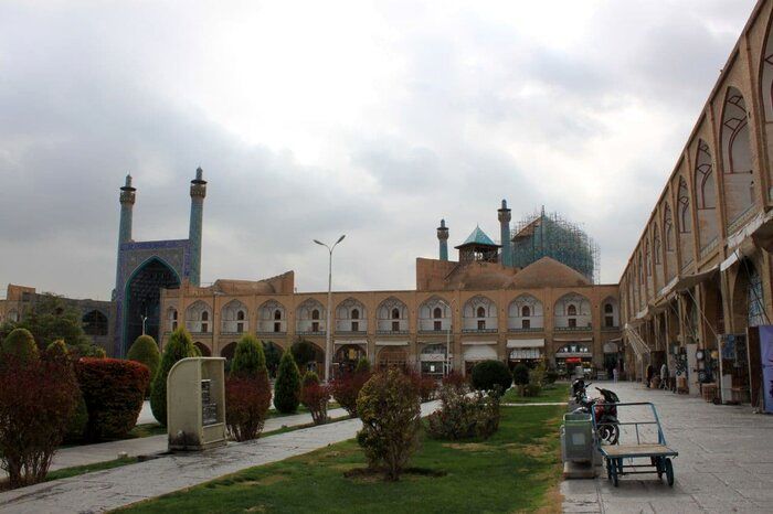 پایش کالبد سازه گنبد مسجد تاریخی امام(ره) اصفهان
