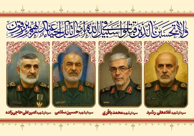 روز شنبه مراسم تشییع «شهدای اقتدار ایران» در تهران برگزار می‌شود