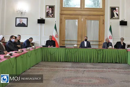 نشست اعضای کمیسیون امنیت ملی مجلس با وزیر امور خارجه