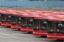 خدمت رسانی 700 دستگاه اتوبوس شهری به مردم در روز 22 بهمن 