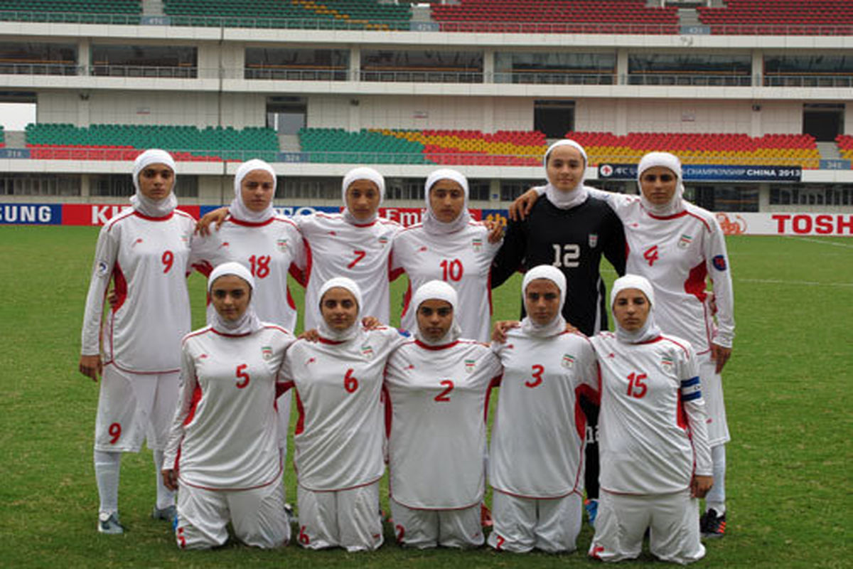 برابری یک-یک تیم ملی فوتبال دختران ایران  با اسلوونی 