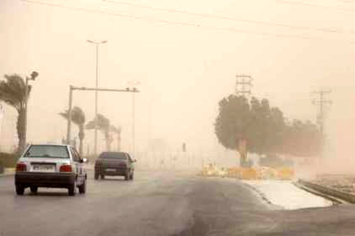 گرد و خاک آژیر هشدار سطح نارنجی هواشناسی را در خوزستان به صدا درآورد