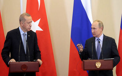 رایزنی تلفنی روسای جمهور ترکیه و روسیه در مورد سوریه