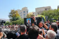 تشییع پیکر «سردار رضا سراج» سخنگو و معاون ارتباطات دبیرخانه شورای عالی امنیت ملی