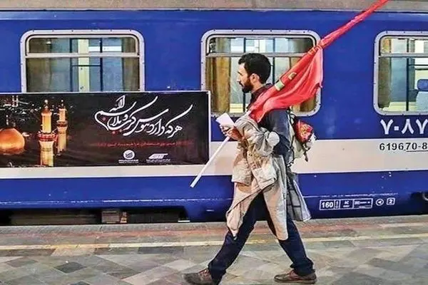 راه‌آهن از افزایش ۱۹ درصدی جابه‌جایی زائران اربعین خبر داد