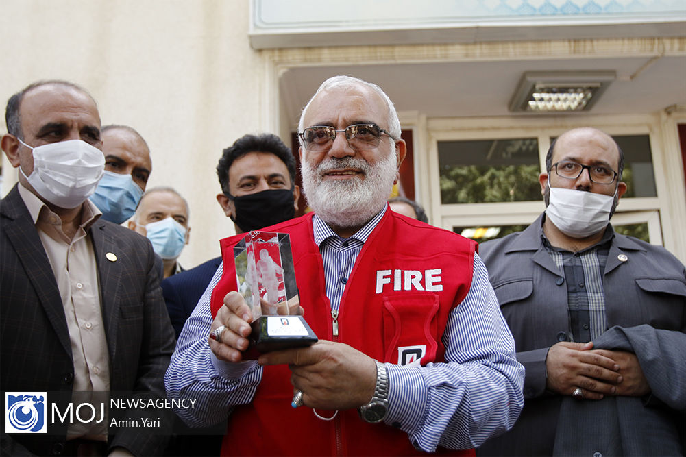 افتتاح مرکز نیکوکاری سازمان آتش نشانی