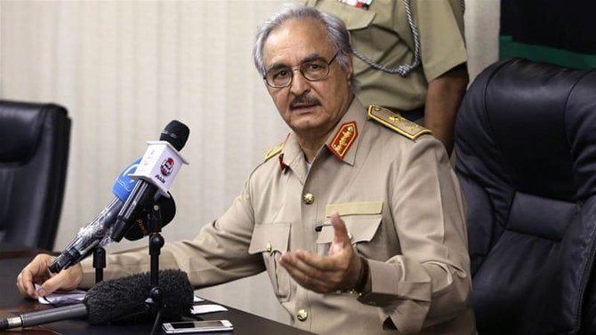 نیروهای وفادار به خلیفه حفتر در لیبی اعلام آتش بس کردند