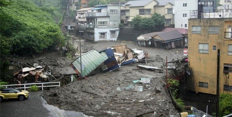 رانش زمین در ژاپن دو کشته برجای گذاشت