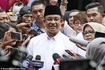 نتایج اولیه از پیروزی نامزد مسلمان در انتخابات فرمانداری جاکارتا حکایت دارد